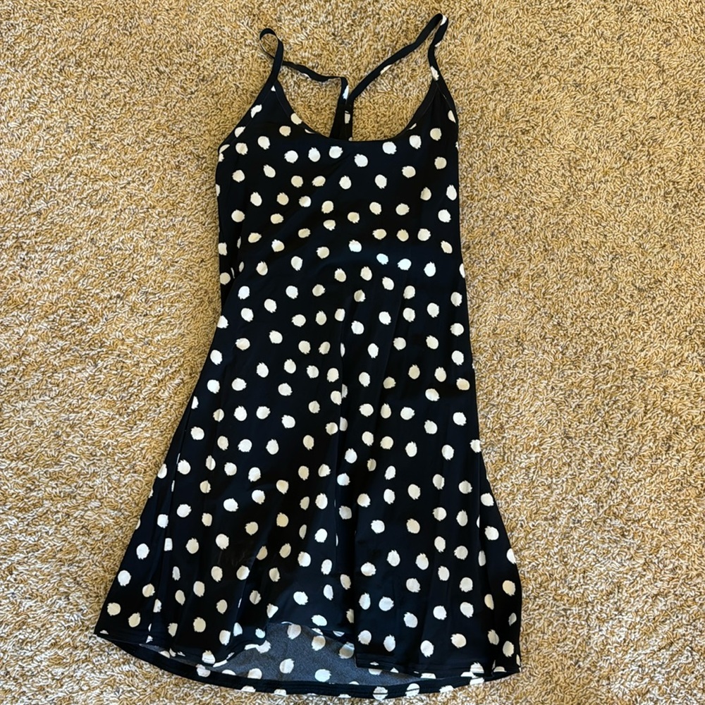Outdoor Voices Exercise Dress Polka Dot Size Small